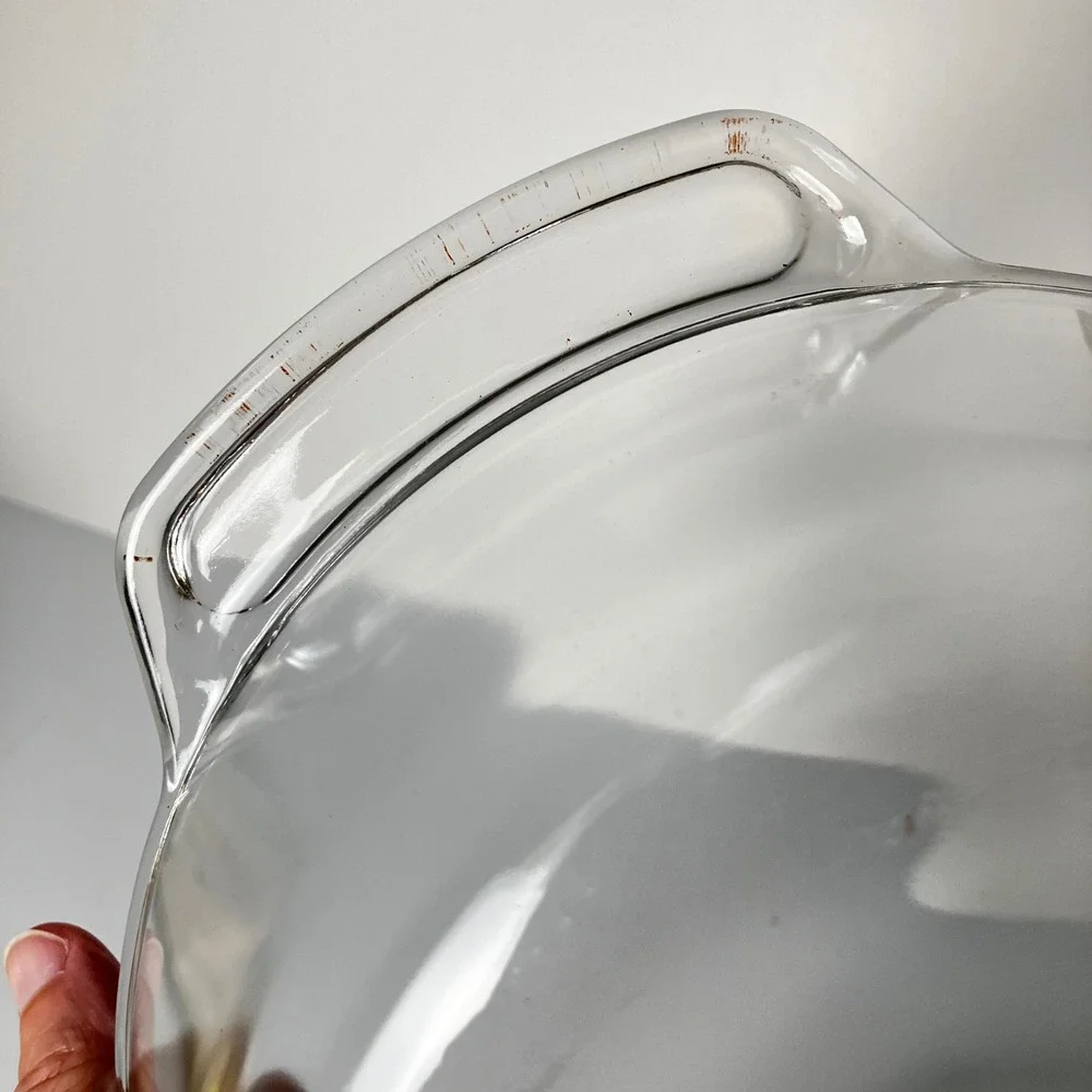 Anchor Hocking Pillsbury Doughboy Casserole Dish Lid 1.5 Qt Glass Home Cookin